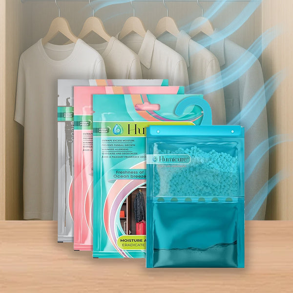 Moisture Absorber Dehumidifier Hanging Bags (1L Capacity / 400g)