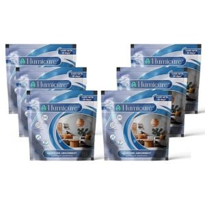 Humicure Moisture Absorber Refill Pouch for Wardrobe, Bathroom, Kitchen - Protect from Mould, Fungus (400 Gram Each) - 6